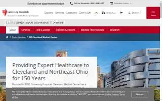 UH Cleveland Medical Center Bolwell Health Center website