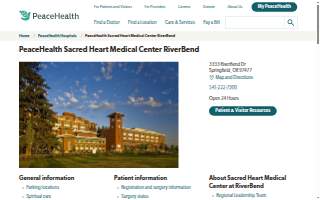 PeaceHealth Sacred Heart Medical Center RiverBend