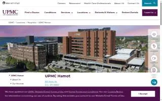 UPMC Hamot website