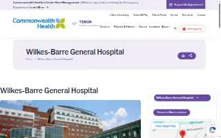 Commonwealth Health Center for Advanced Endoscopy website