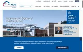 Covenant Health Roane website