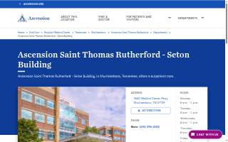 Ascension Saint Thomas Rutherford - Seton Building