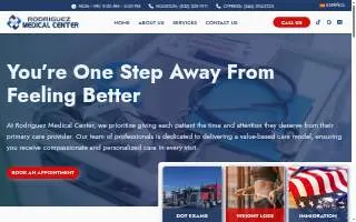 Rodriguez Medical Center website