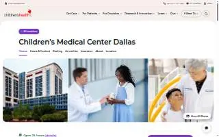Children's Medical Center Dallas website