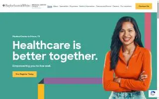 Baylor Scott & White Medical Center - Frisco website