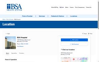 BSA Hospital