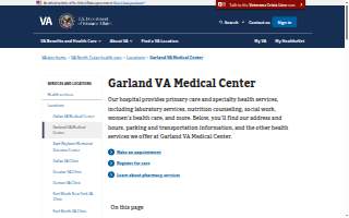 Garland Veterans Hospital