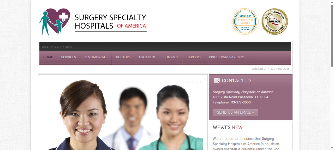 Surgery Specialty Hospitals of America