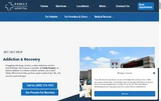 Family Hospital at Brushy Creek website