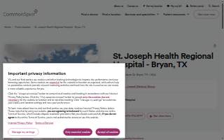 St. Joseph Health Regional Hospital - Bryan, TX