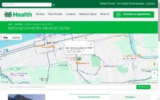Marshall University Medical Center/Cabell Huntington Hospital website