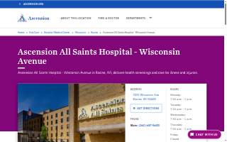 Ascension All Saints Hospital - Wisconsin Avenue