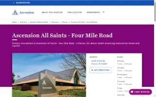 Ascension All Saints - Four Mile Road of Racine website