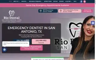 Rio Dental Emergency Dentist San Antonio website