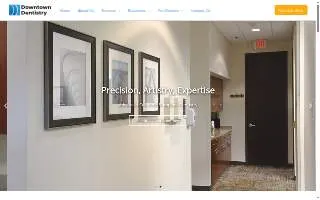 Downtown Dentistry website
