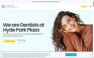 Dentists at Hyde Park Plaza website