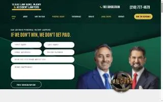 Texas Law Guns, Injury & Accident Lawyers website