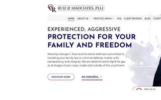 Ruiz & Associates, PLLC website