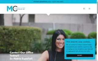 Law Office of Michaela D. Cuellar website