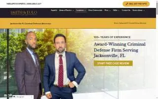Smith & Eulo Law Firm: Criminal Defense Law Firm of Jacksonville website