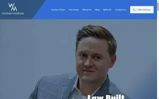 Woolsey Morcom Attorneys at Law of Jacksonville website