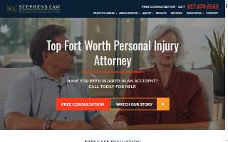 Stephens Law | Personal Injury | Wrongful Death | Truck Accidents Fort Worth Office