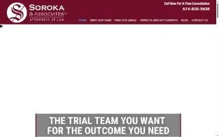 Soroka & Associates, LLC website