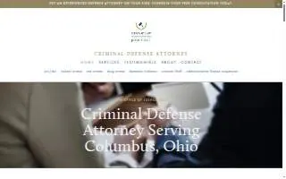Law Office of Joshua Hall website