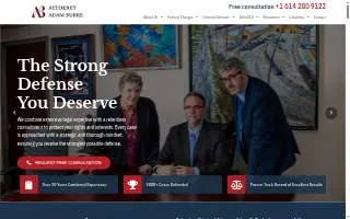 Attorney Adam Burke website