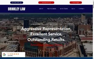 Brinkley Law of Indianapolis website
