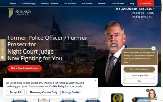 Ridings Law Group, P.C. website
