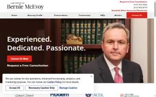 Law Office of Bernie McEvoy website