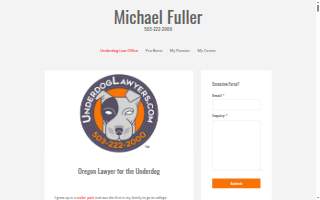Oregon Lawyer for the Underdog Michael Fuller
