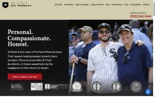 Law Offices of Jon Friedman website