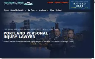 Goldberg & Loren of Portland website