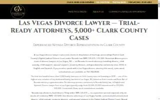 Gastelum Attorneys of Las Vegas website