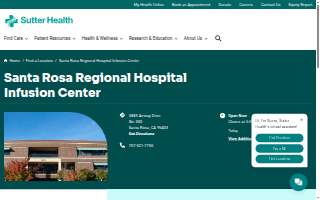 Santa Rosa Regional Hospital, Infusion Center