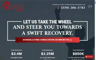 Nunes Law, Inc. Accident Injury Attorneys Fresno website