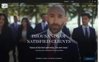 Goldberg & Rosen website