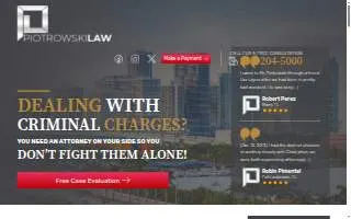 Piotrowski Law of Miami website