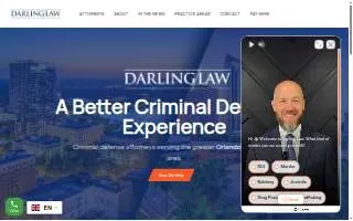 Darling Law website