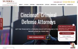 Suhre & Associates DUI and Criminal Defense Lawyers Cincinnati Office