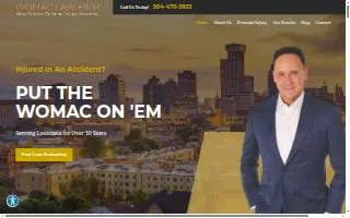 Womac Law Firm website
