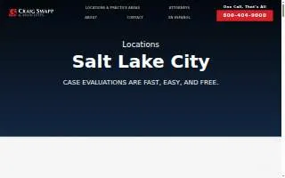 Craig Swapp & Associates of Salt Lake City website