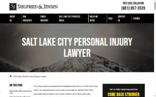 Siegfried & Jensen of Salt Lake City website