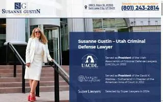 Susanne Gustin, Attorney at Law of Salt Lake City website