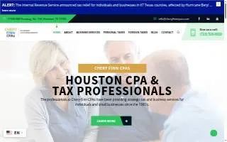 Chery Finn CPAs website