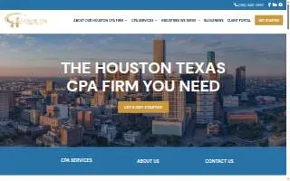 Hooker CPA Firm, PLLC website