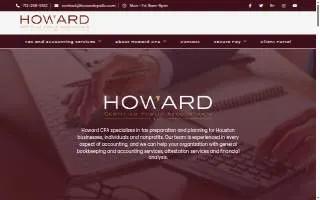 Howard CPA, LLC website