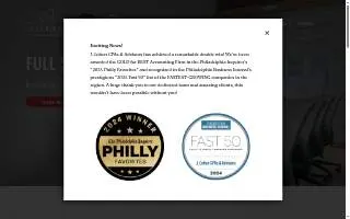 J. Cohen CPAs & Advisors website